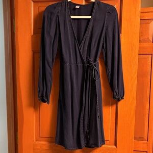 Old Navy Jean Long Sleeve Dress